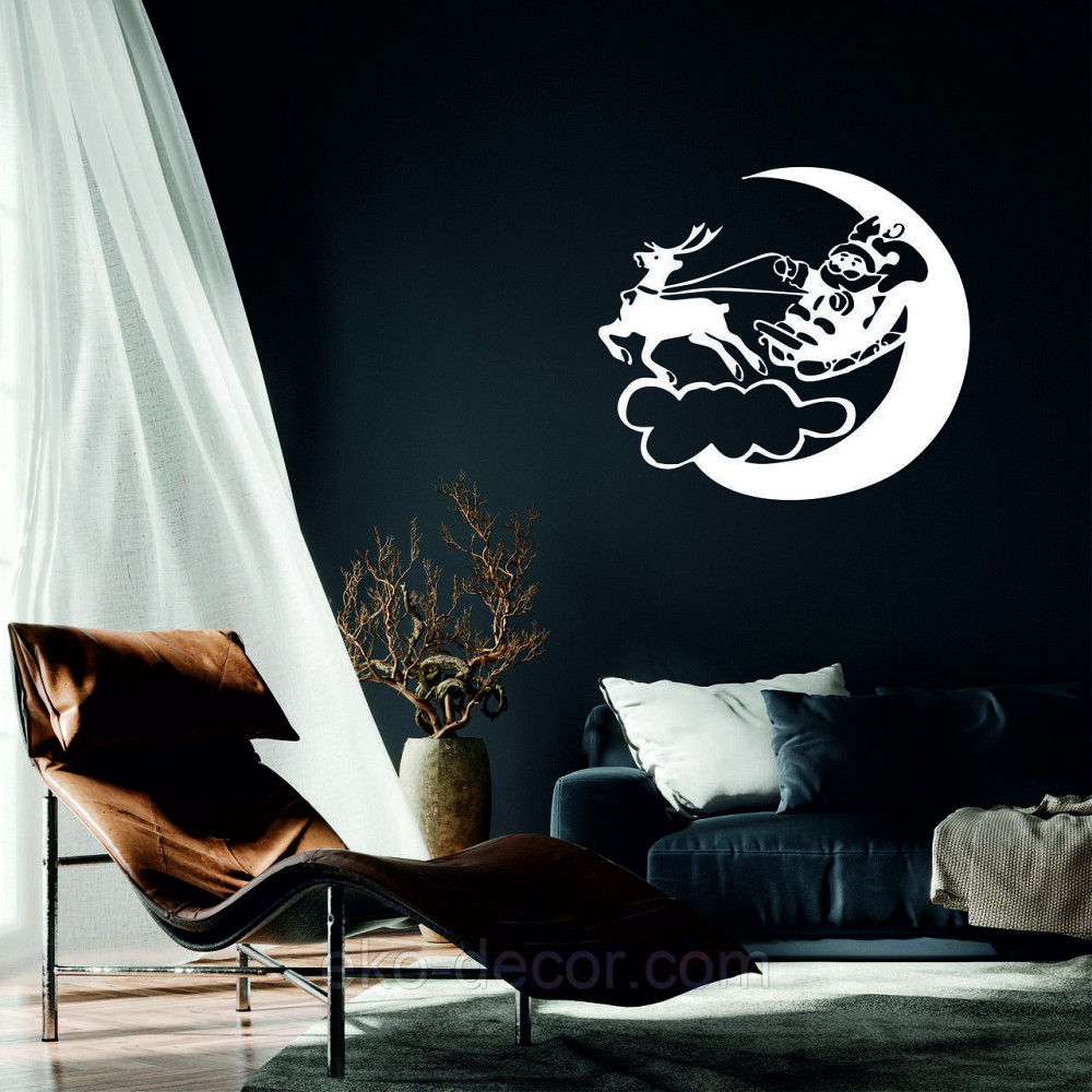 Декоративне настінне Панно «Новий рік», Декор на стену Київ - фото 1