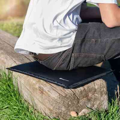 Туристическая подушка Schwarzwolf Antero чорна (F4801900AJ3) Винница