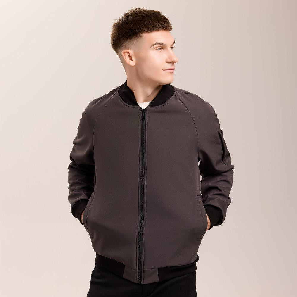 Бомбер Pobedov Thunder Темно-сірий XL OWbb3 167XLdge Київ - фото 6