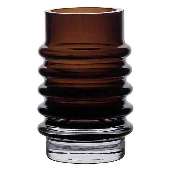 Flower Season Ваза скляна декоративна 18 см у скандинавському стилі для квітів та інтер'єру 900 Коломия