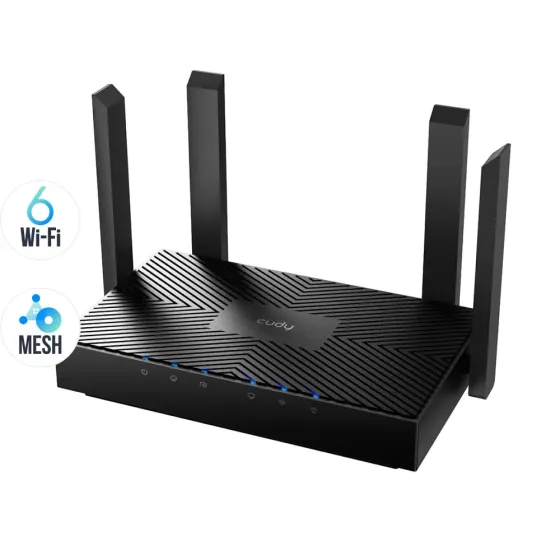 WiFi 6 Mesh-маршрутизатор Cudy WR3000 дводіапазонний гігабітний AX3000 (73-00512) Київ