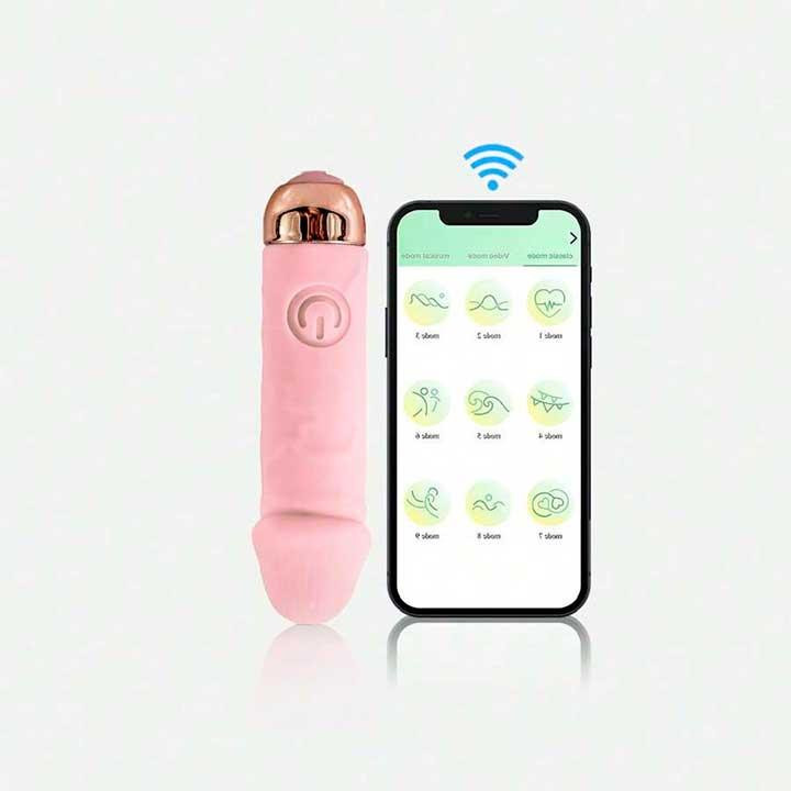 Смарт мінівібратор для клітора Love Spouse USB рожевий — Смарт вібратори Вінниця - фото 1