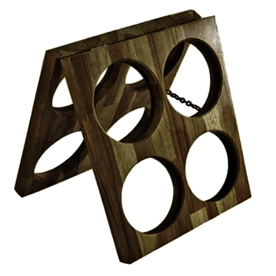 Настільна винна полиця "Тонмель" капучино Миколаїв - фото 1