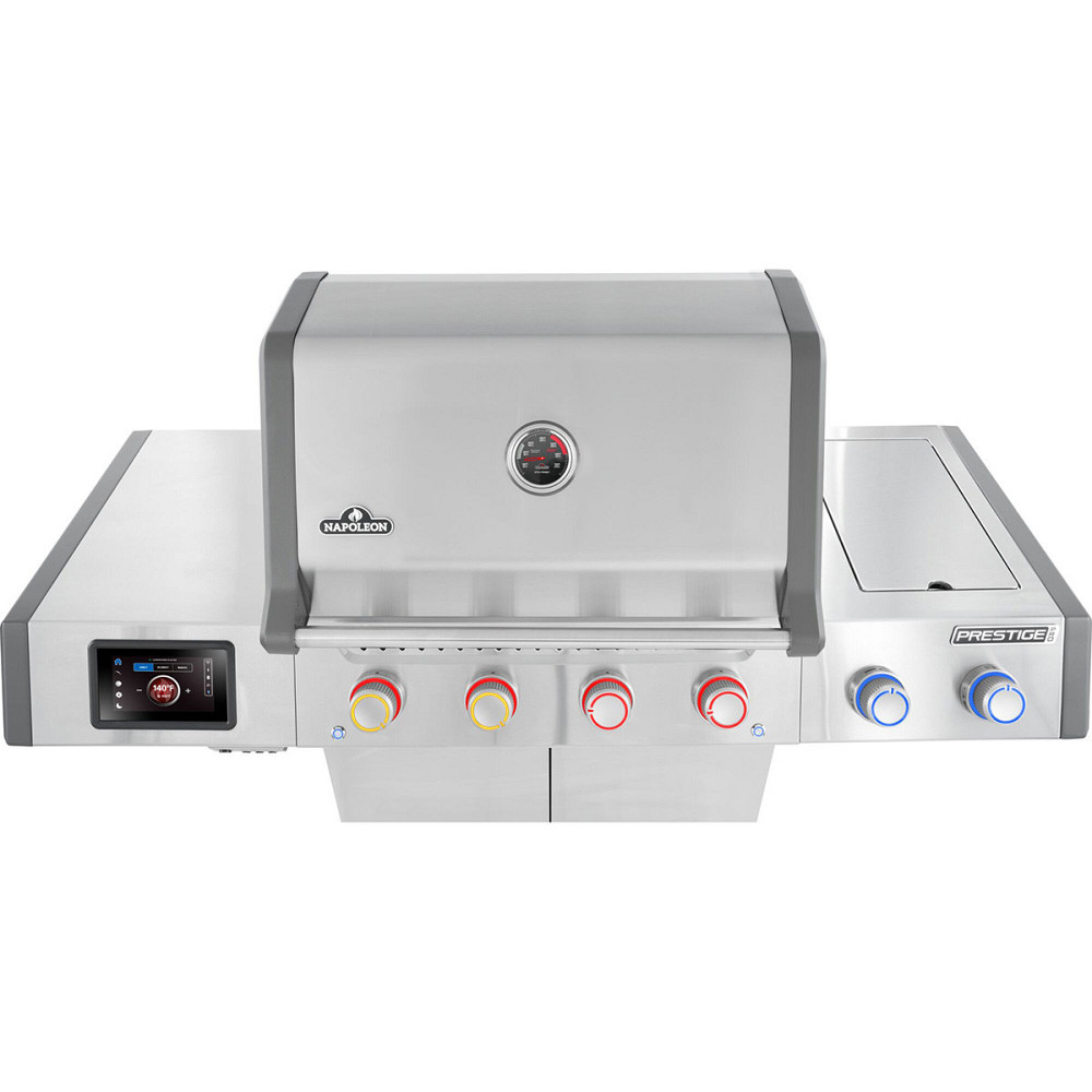 Газовый гриль Napoleon Prestige PRO 500 Connected с боковой конфоркой Sizzle Zone и вертилём нерж сталь PRO500VXRSIBPS Код: Ровно - изображение 8