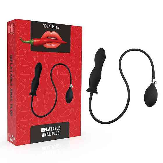 Надувна анальна пробка Wild Play Sex Aura Київ