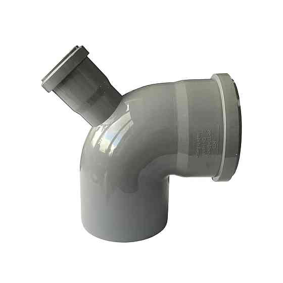 Коліно VSplast 110x90° з вiдводом 50х67° (000018612) Київ