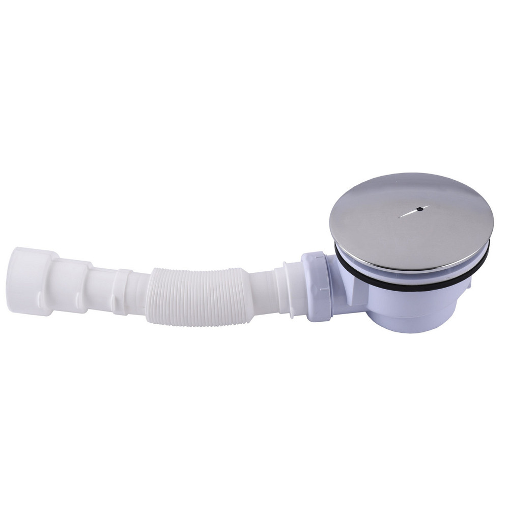 Сифон ″Waterstal″для душ піддону з вип 90 мм з гнучкою трубою 32/40/50 H=65 мм А 0965 (000028773) Київ - фото 1