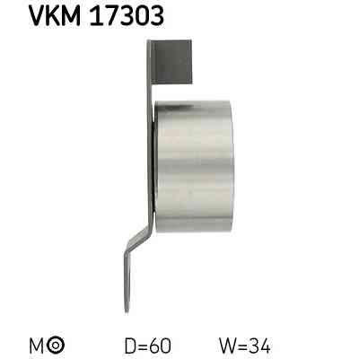 Ролик натягувача ременя SKF VKM 17303 Вінниця