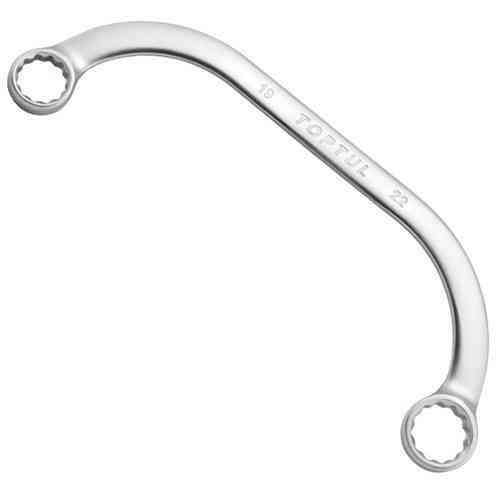 Ключ накидний С-подібний TOPTUL 14x17 (стартерний) AAAC1417 Одеса