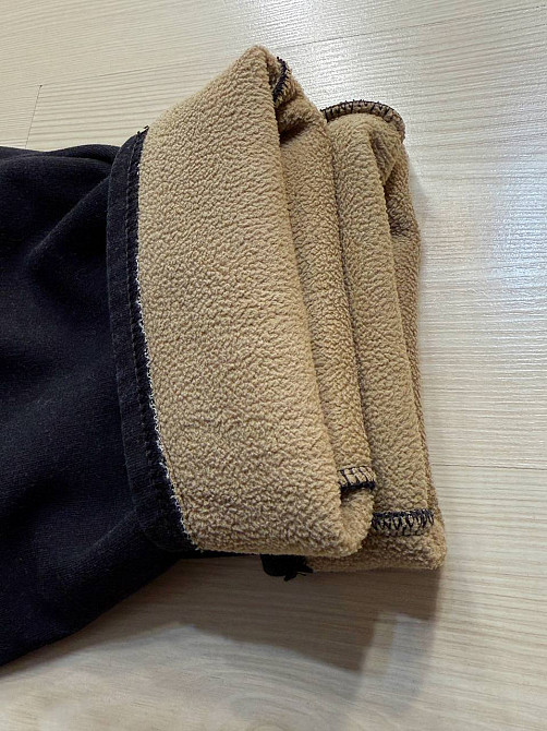 Брюки женские Alia 9148 утепленные на флисе мом большие размеры черные, черный, 2XL Киев - изображение 17