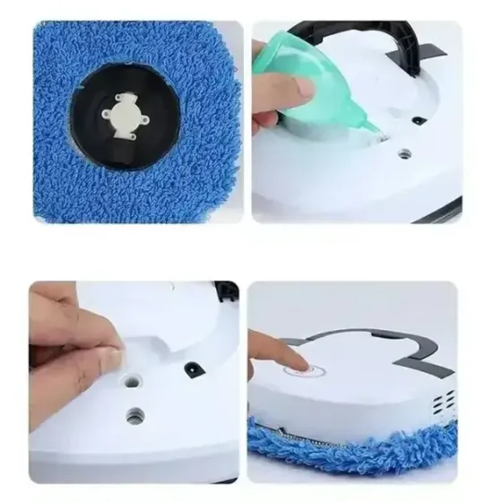 Моющий робот-пылесос для дома SmartBot 2400 мАч/Автоматический робот пылесос, влажная/сухая уборка Коломыя