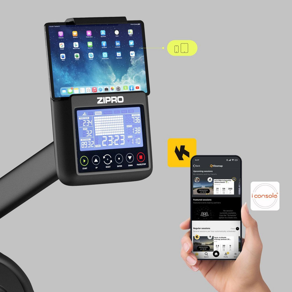 Весёлочный тренажер Zipro Power 10 черный Киев - изображение 4