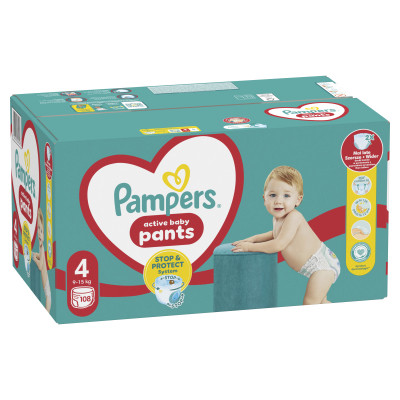 Підгузки Pampers трусики Maxi Pants Розмір 4 (9-15 кг) 108 шт (8006540069448) Вінниця - фото 2