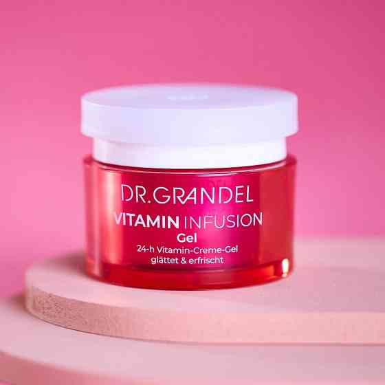 Розгладжуючий та освіжаючий крем-гель Vitamin Infusion Gel Dr.Grandel, 50 мл Дніпро