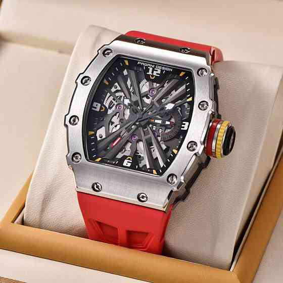 Pagani Design PD-1738 Silver-Red SBR Київ