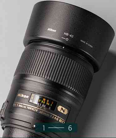 Объектив: NIKON NIKKOR 60mm. 2.8G Macro FX. Киев