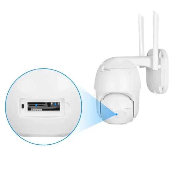 Уличная IP-камера слежения IP66 поворотная wifi камера внешнего видеонаблюдения с удаленным доступом Коломия