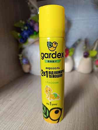 Інсектицид-аерозоль Gardex Baby 80 мл від комах і мошок для дітей від 1 року універсальний Харків