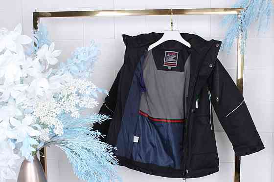 Детская зимняя куртка на мальчика 116 на холофайбере Николаев