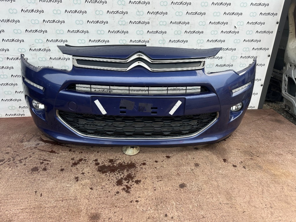 Бампер передній в зборі Citroen C3 2012-2015 (рестайлінг) Ковель - фото 1