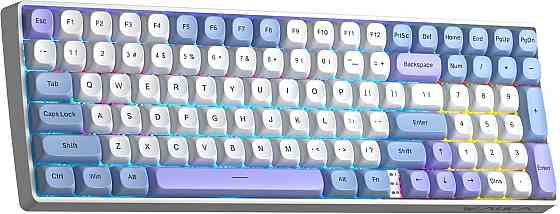 Клавіатура бездротова Aula S100pro Red Switch White/Blue (6948391205762) ( 13752 ) Харьков