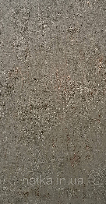 Шпалери вінілові на флізеліні Caselio 0.53х10 Beton 2 під штукатурку під бетон болотні зелені із золотом Київ - фото 1