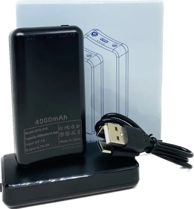 Носки с подогревом ZBHSWZ03 с блоком питания 4000mAh 38-44р. (Серые) Винница - изображение 9