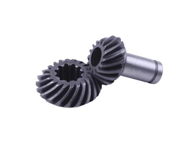 Шестерня пара редуктора (9 зубів), к-т: вал, шестерня для бензокоси Мукачево - фото 1