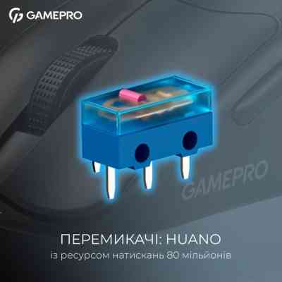 Мишка GamePro Asgard Surt Wireless/Bluetooth/USB Black (GM017B) Вінниця