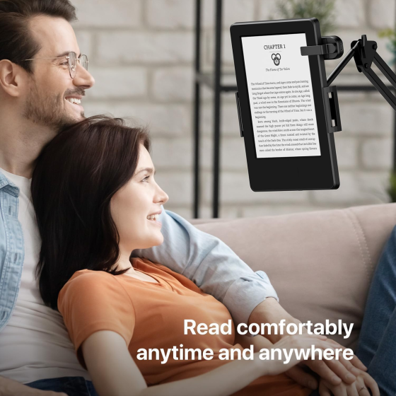 Пульт-перелистыватель страниц Sycelu K2 RF для Kindle, Kobo, iPad, iPhone, Android, USB-C, до 20 м, черный Киев