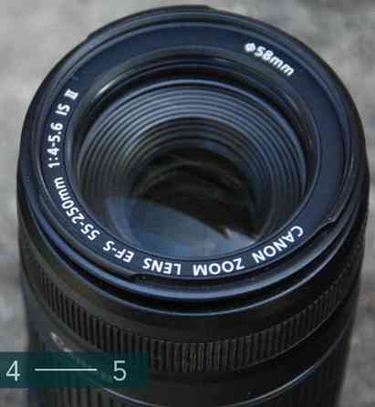 Теле- Объектив CANON Zoom Lens EF-S 55-250mm. 4-5.6 IS II ( Стабилизатор) Киев