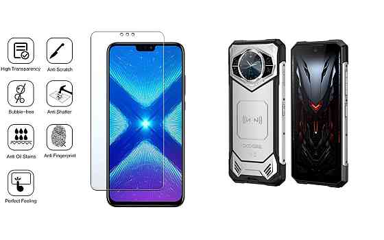 Защитное стекло NeoGlass для DOOGEE S200, DOOGEE S200X – ультрапрозрачное и устойчивое Киев