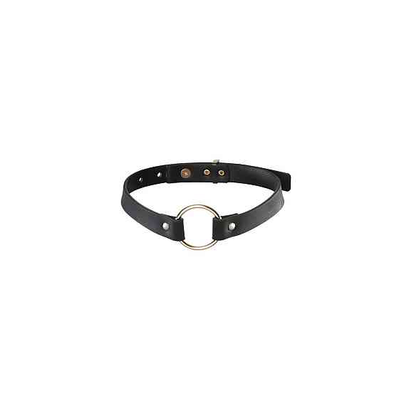 Чокер з екошкіри Bijoux Indiscrets Maze – Single Choker Black Sex Aura Київ