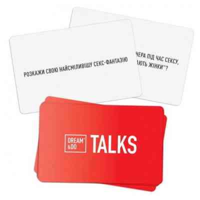 Настольная игра 18+ 1DEA.me Игра-разговор Dream&Do Talks - Hot, украинский (13297) Винница