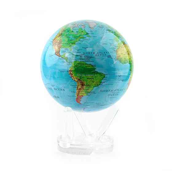 Гіро-глобус Solar Globe "Фізична карта" 21,6 см (MG-85-RBE) Рівне