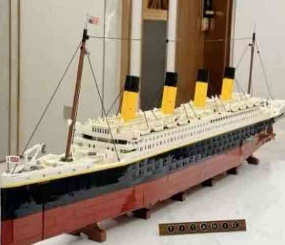 Конструктор Титаник в виде Лего Титаника 1:1 Корабль 9090 деталей. Харьков