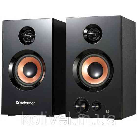 Акустична система 2.0 Defender Aurora S20, 20Вт (RMS) MDF чорна (65419) Киев