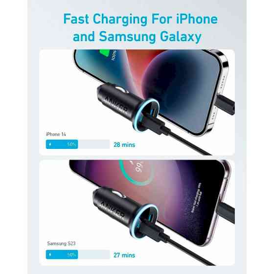 Мережевий зарядний пристрій Anker PowerDrive 323 Black (A2735G11) ( 18749 ) Харьков