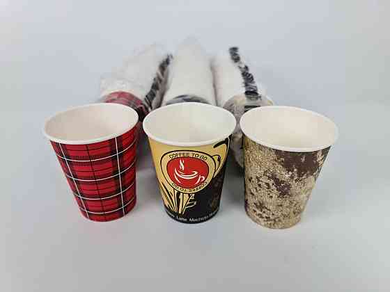 Склянка паперова 250 мл Юніта кольорова асорті (50 шт.) Харків