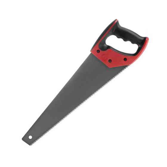 Ножівка по деревині, 400 мм, з тефлоновим покриттям, з гартованим зубом, потрійне заточування, 7 зуб/дюйм INTERTOOL HT-3107 Київ