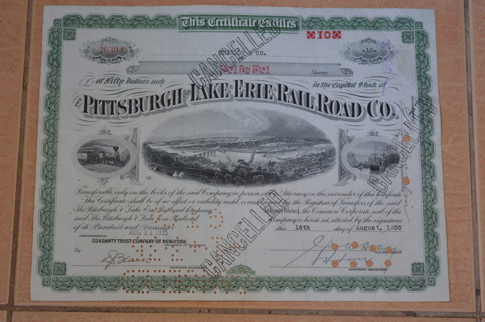 Акція. США. 1935 рік No26305 (Б-2) Полтава - фото 1