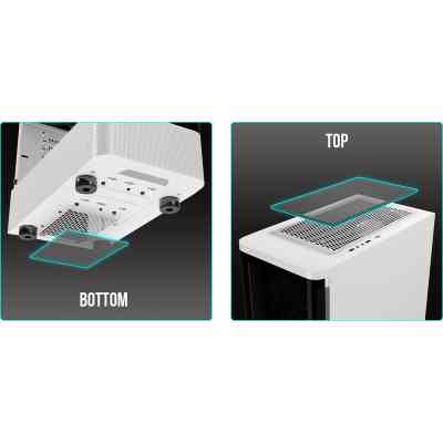 Корпус Gamdias TALOS E3 CG WH (4711514501209) Винница