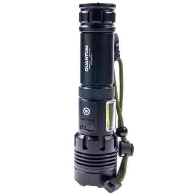 Фонарь Quantum Perfect 5WLED zoom +3WCOB з функ Power Bank Li-ion18650/2600mAh (QM-FL1035) Винница