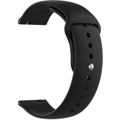 Ремінець до смарт-годинника Armorstandart Silicone Watch Strap 22mm Black (ARM80669) Вінниця - фото 1