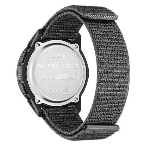 Годинник чоловічий водостійкий тактичний North Edge Terrax Black Вінниця