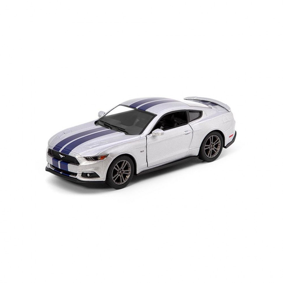 Детская модель машинки Ford Mustang GT (2015) Kinsmart KT5386FW, 1:38 Silver Винница - изображение 1