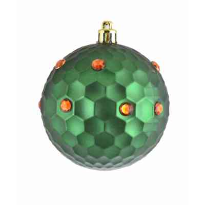 Елочная игрушка YES! Fun Грани шар изумрудный 8 см (972930) Винница