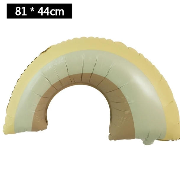 Фольгована кулька веселка 81*44 см Київ - фото 1