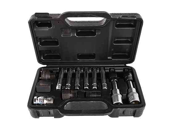 Набір ключів "GeKo" для генератора змінного струму [к-т 13шт] з хром-ванадієвої легованої сталі [Cr-V] Стрий