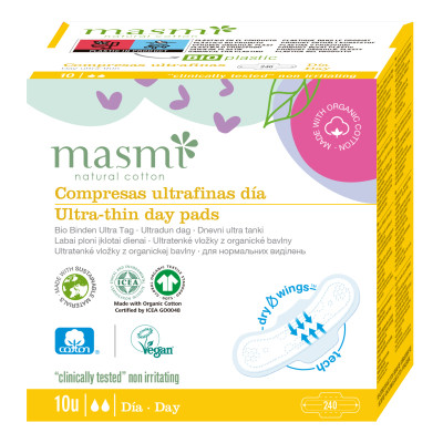 Гигиенические прокладки Masmi Ultra Day 10 шт. (8432984000240) Винница - изображение 1